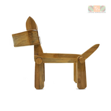 Load image into Gallery viewer, Bamboo Dog Lamp (With ears)