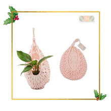 Load image into Gallery viewer, Crochet Hanging Plant Basket
