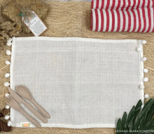 Load image into Gallery viewer, Habing Maragondon Placemat with Pompoms