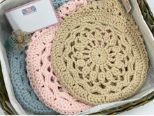 Load image into Gallery viewer, Crochet Hanging Plant Basket